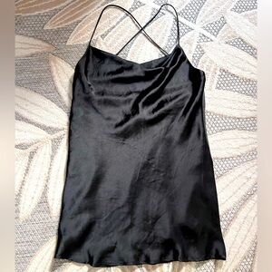 ⭐️5/$25⭐️ NWT Zara Black Slip Mini Dress
